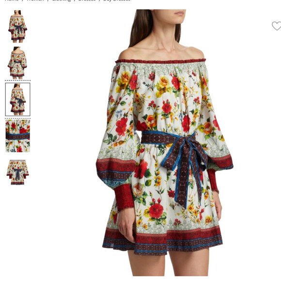 Alice + Olivia Dresses & Skirts - Alice + Olivia Floral Print Mini Dress Size: XS Rowen Mary Floral Fit USA Small